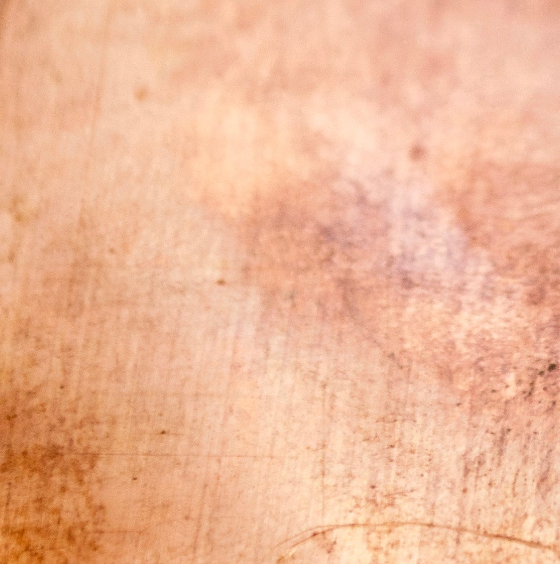 Copper sheet metal sample from Lizbeths Garden