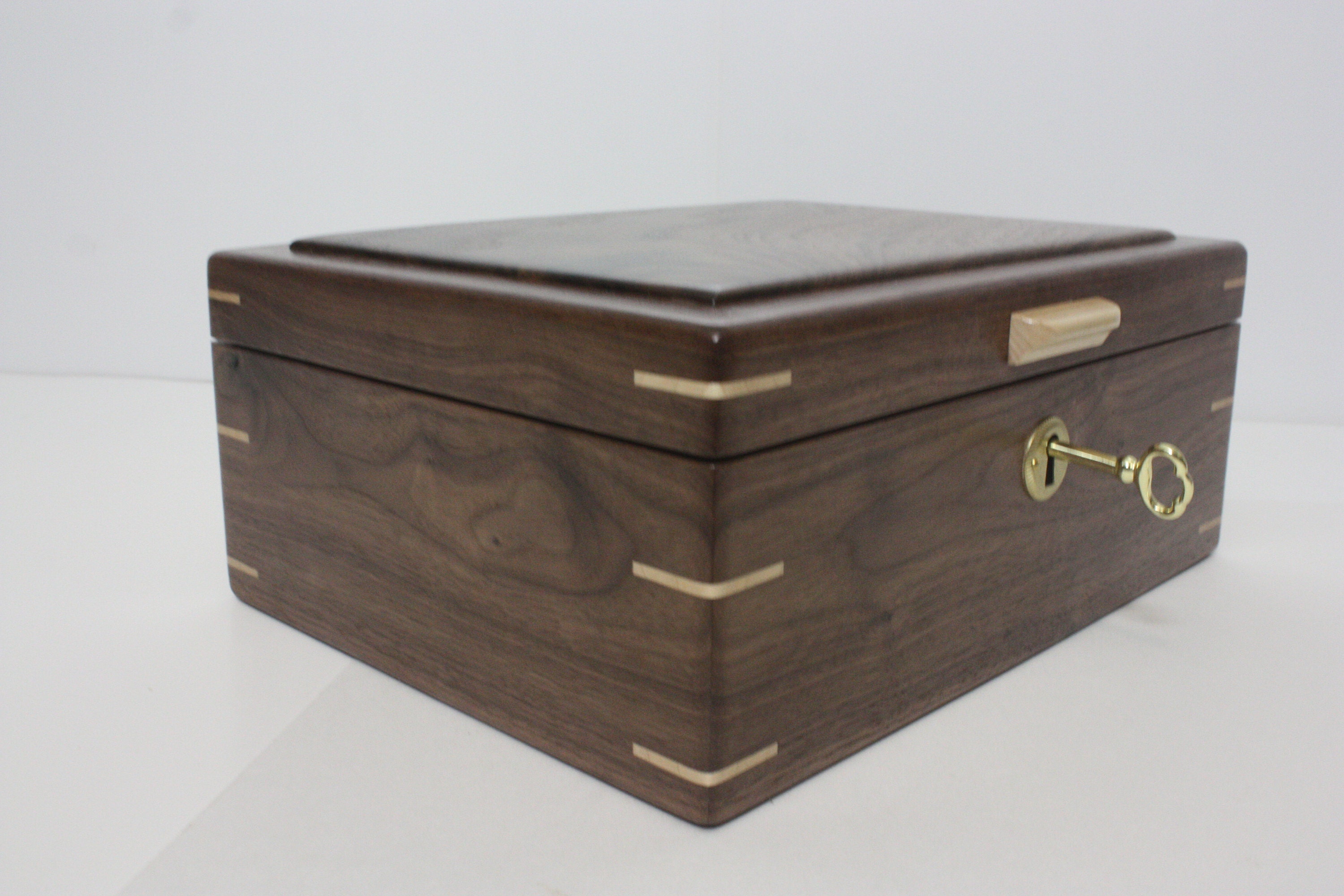 Handcrafted Locking Box For Sale