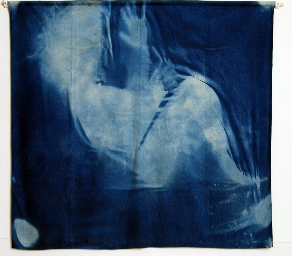 cyanotype self portait