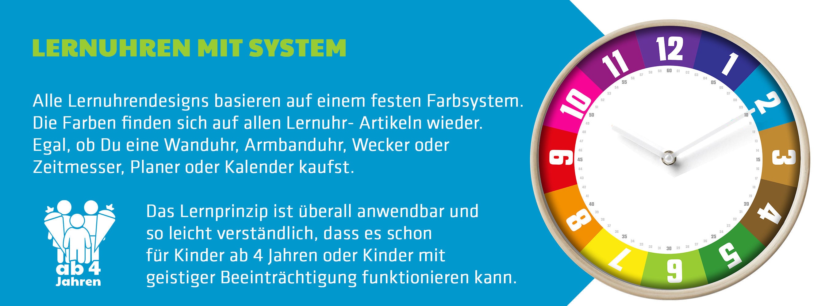 Lernuhren mit System von hatgirlDESIGN