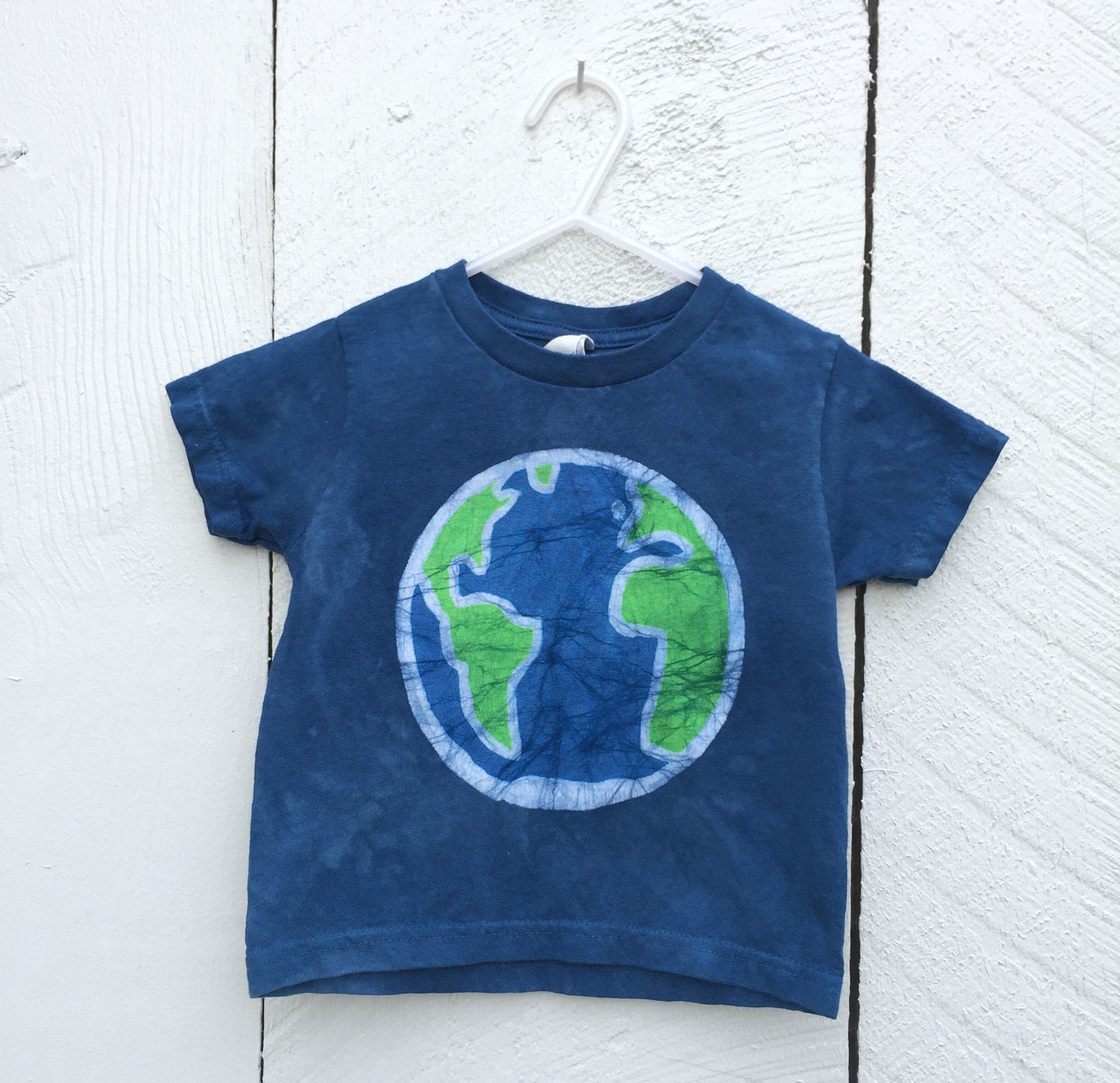 Earth shirt by Peace, Baby! Batiks