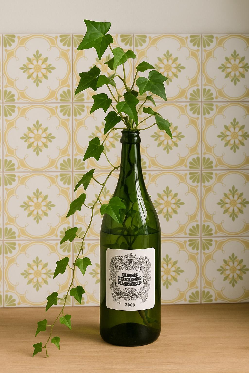Vaso de planta: Perfeita para plantas pendentes como heras ou jiboias. Pode ser usada com água para plantas aquáticas também.