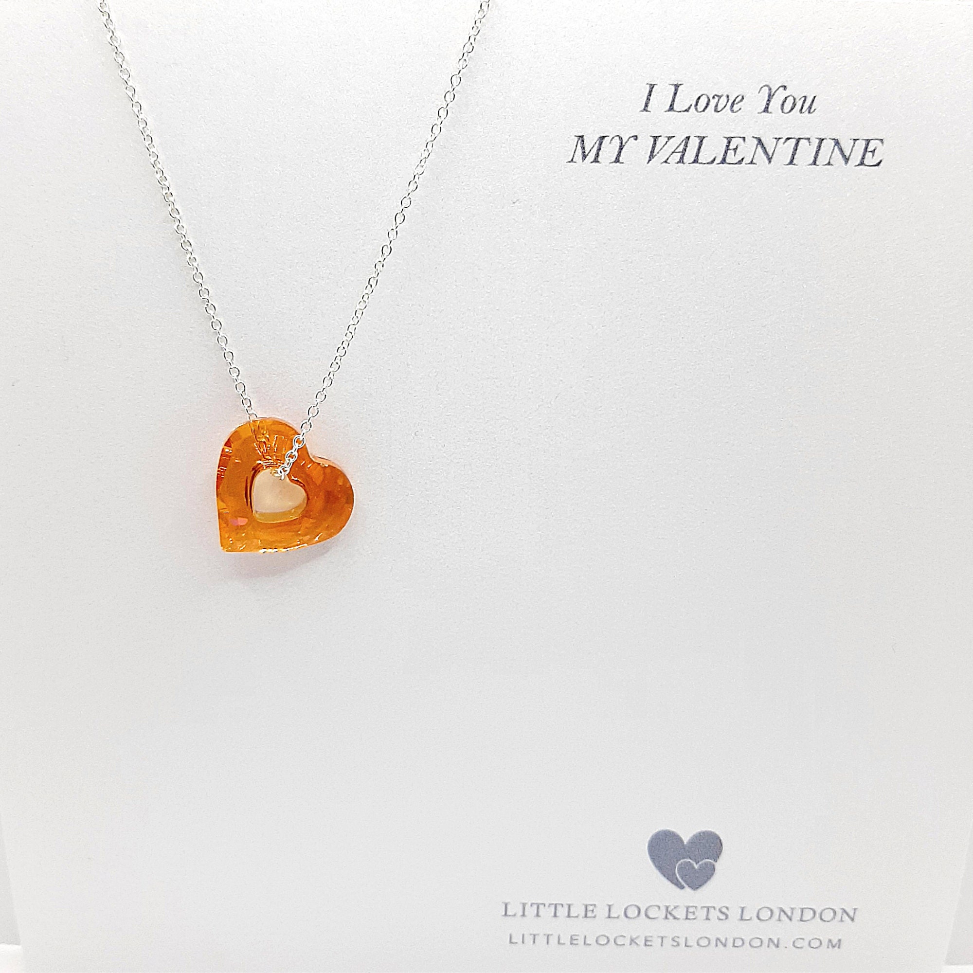 #heartpendant #valentines #letterboxgift #lockdownvalentine