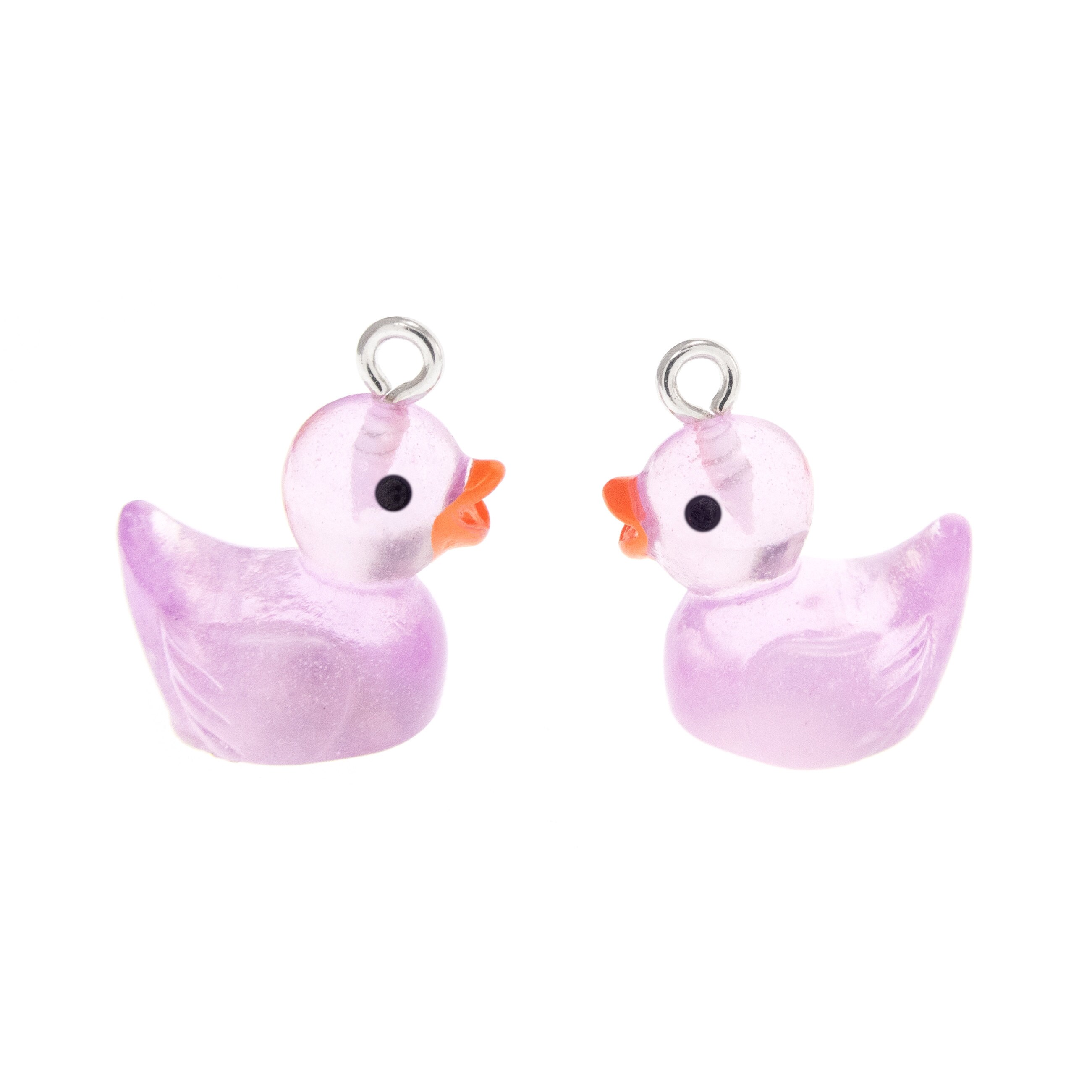 programming women earrings with rubber ducks