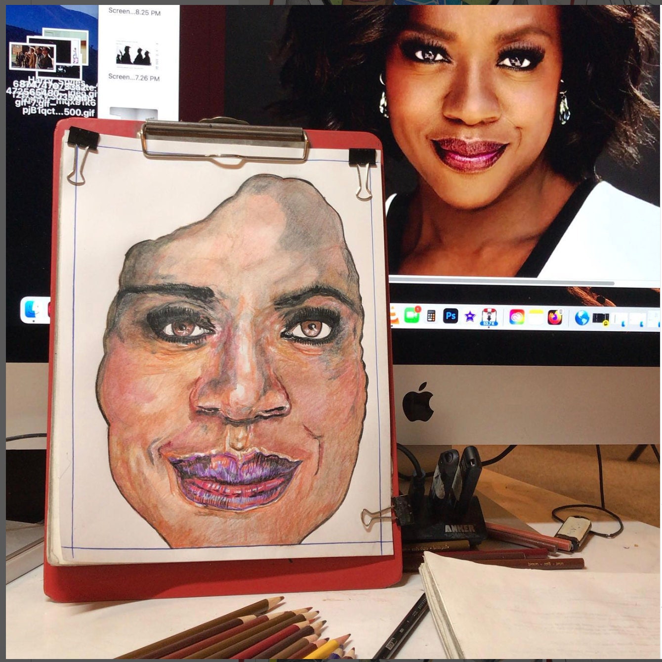 Before & After-Illustrations before the final photoshop techniques are applied⭐Enjoy finding the equivalent.