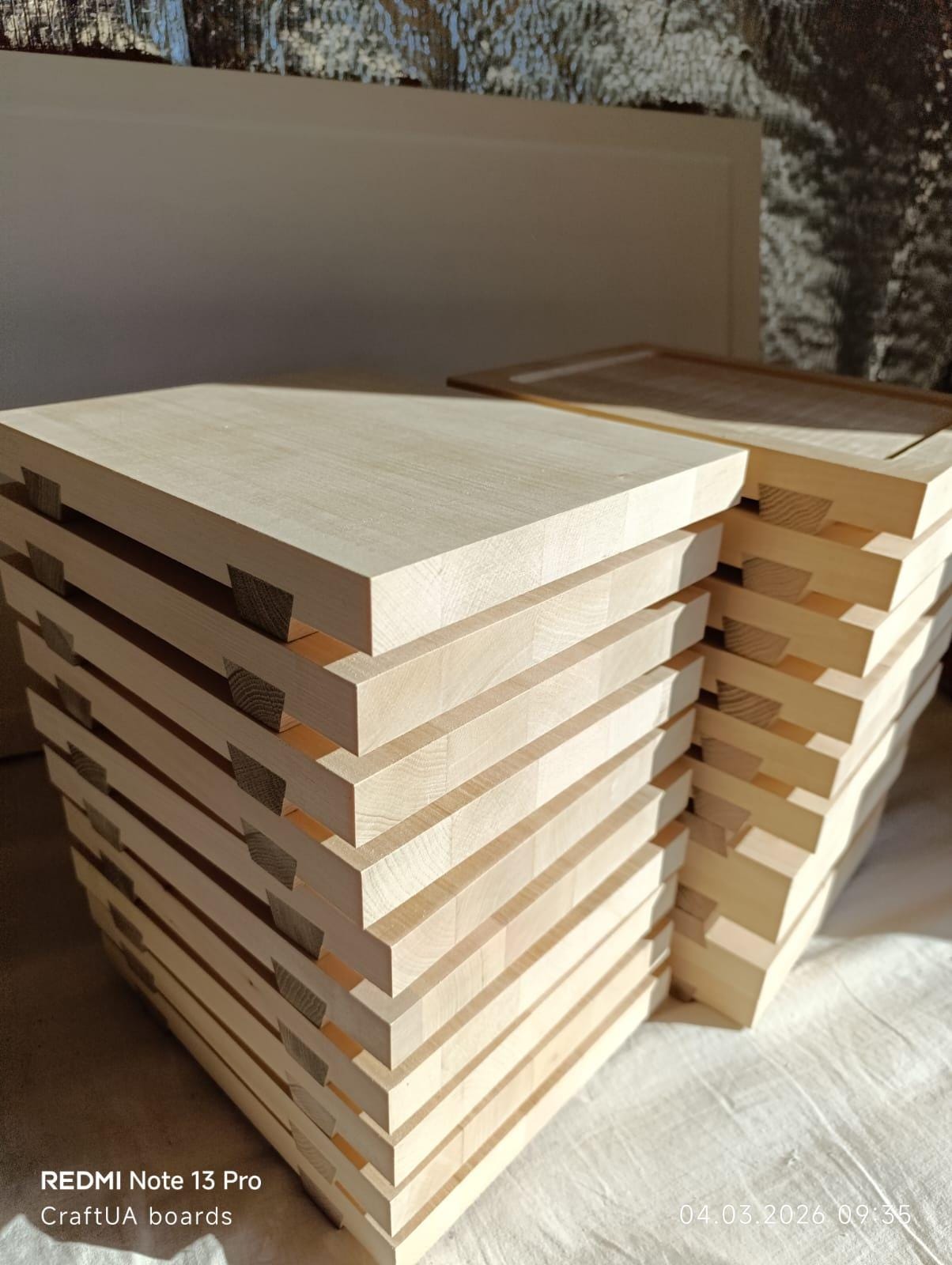 Solid linden icon boards without gesso with oak braces, flat and kovcheg panels