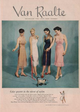 1950s Van Raalte ad