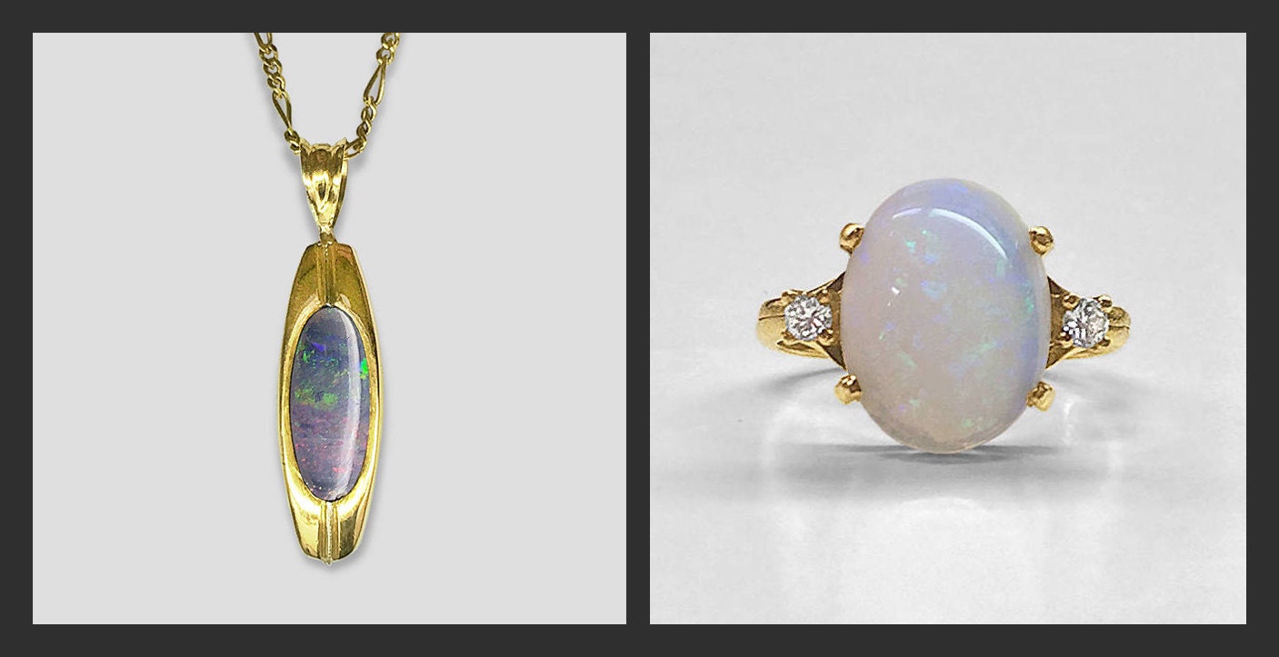 Black-White-Opal-Comparison-yellow-gold-jewelry