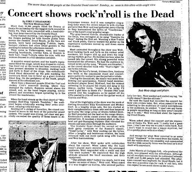 <<< PRESS LINK FOR AUDIO/VIDEO >>> FatManRocks.com #gratefuldead #jerrygarcia #bobweir #phillesh #billkrutzman #mickeyhart #brentmydland #vincewelnick #deadandcompany #johnmayer #PigPen #BruceHornsby #RonMcKeran #MelvinSeals