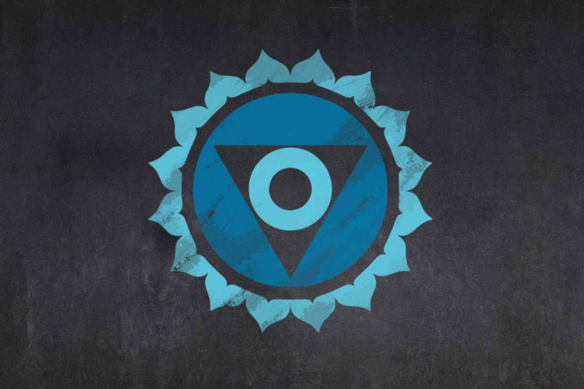 Vishhuda blue chakra