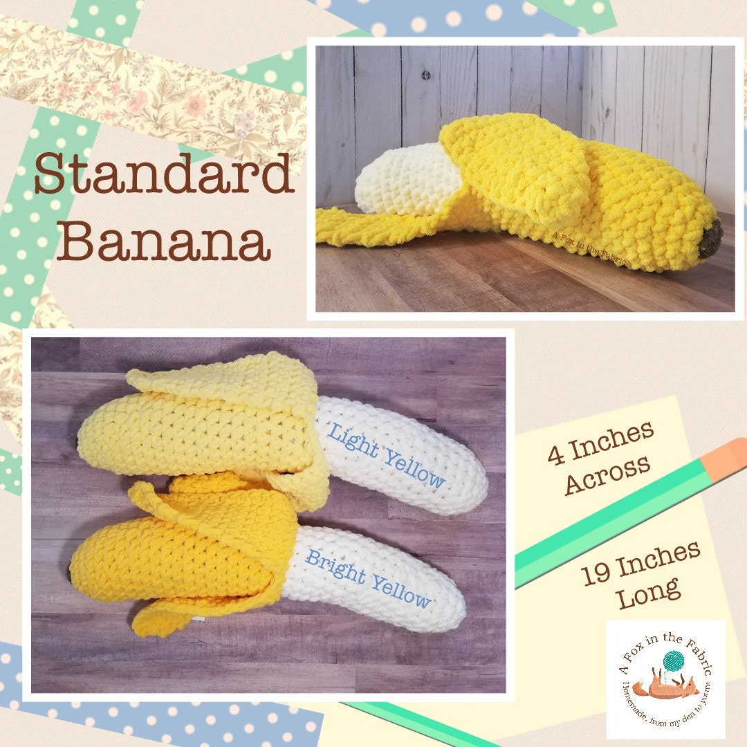 Giant Banana by A Fox In The Fabric