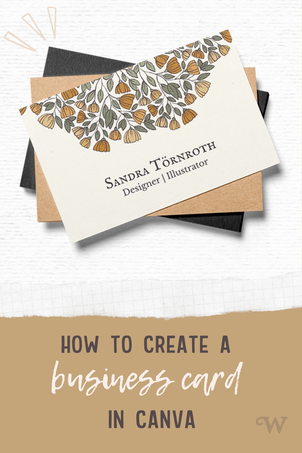 DIY business card with Canva