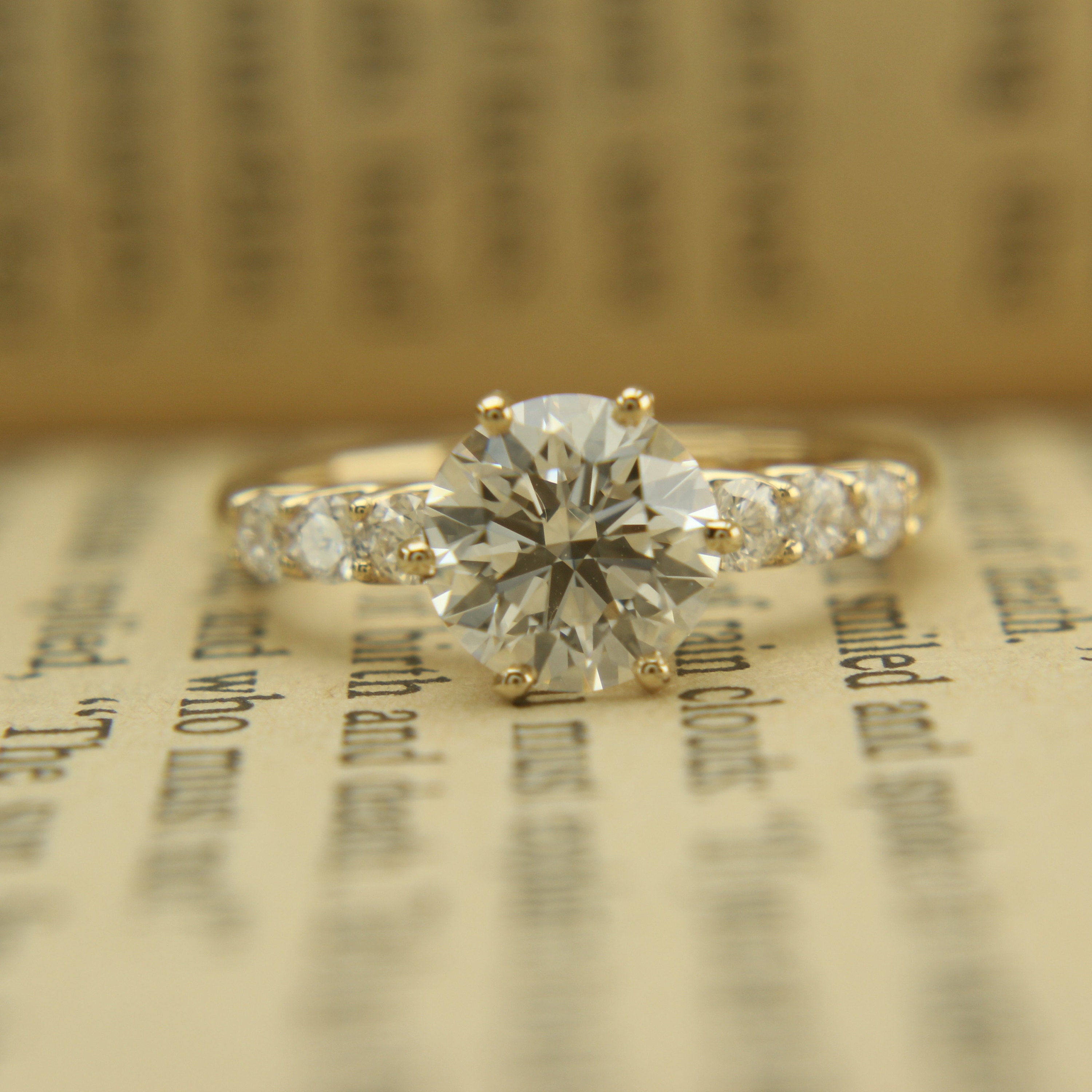 IGI certified lab diamond ring, Wedding Engagment Ring