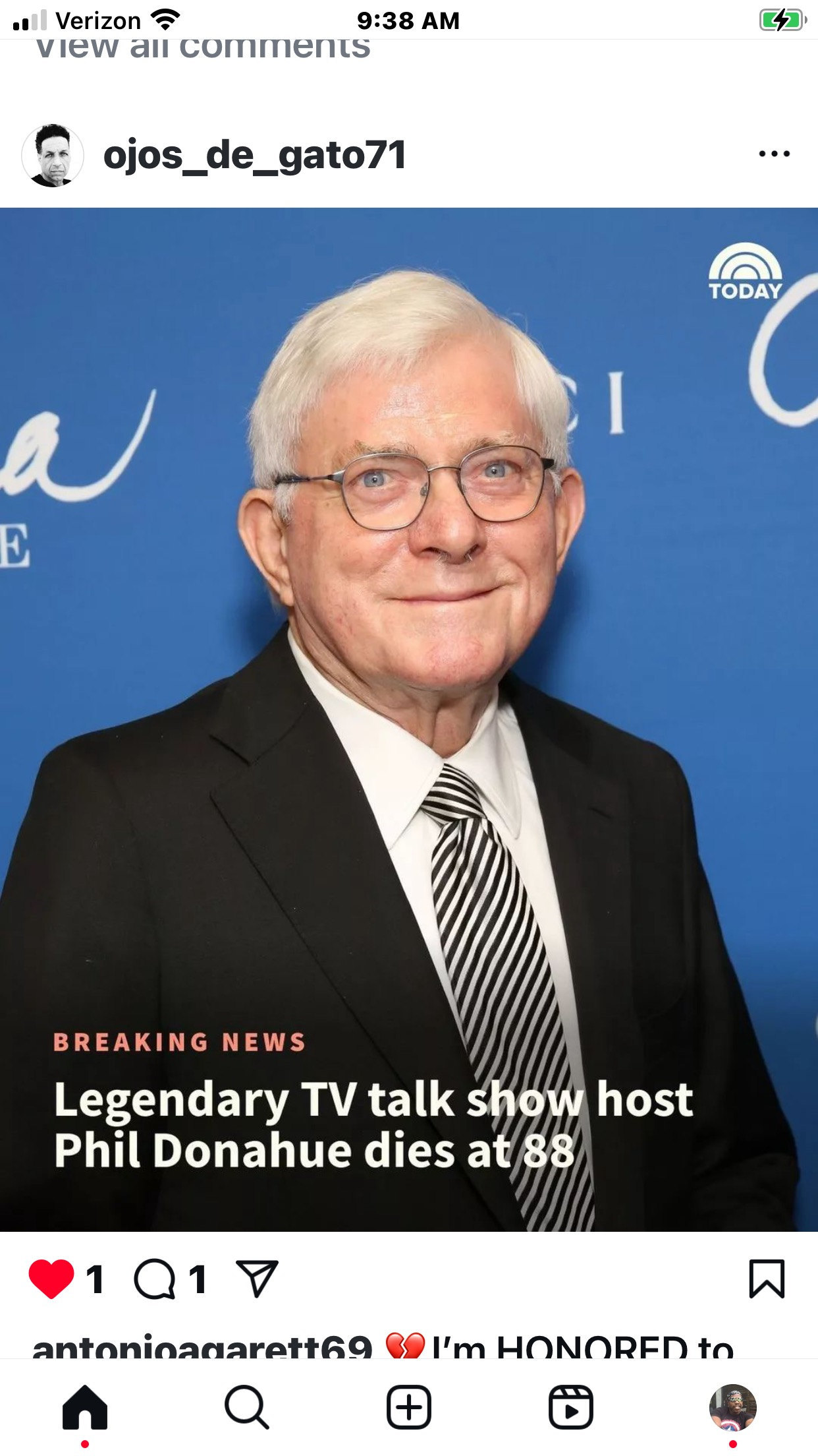 RIP-Phil Donahue