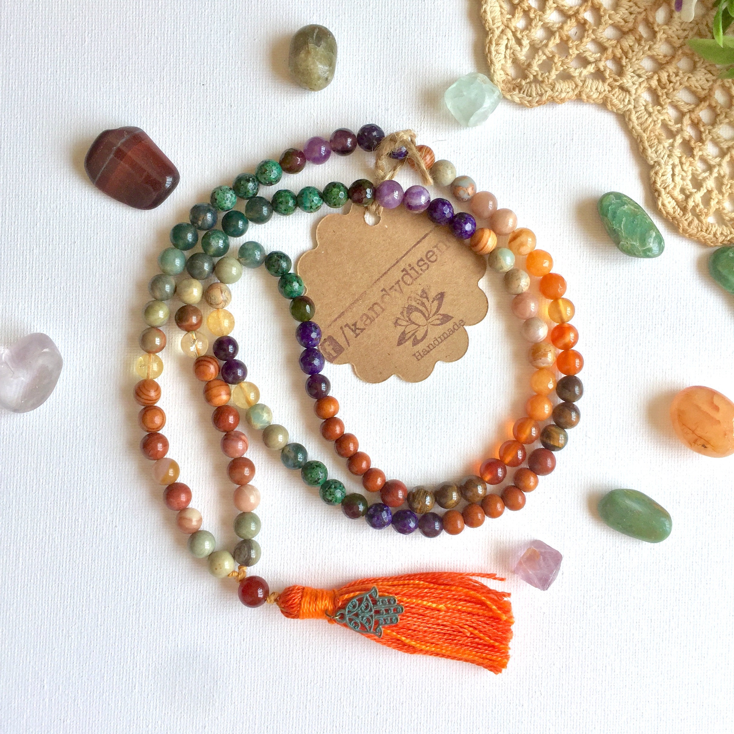 HOPE JAPA MALA NECKLACE PROTECTION KANDY DISENOS