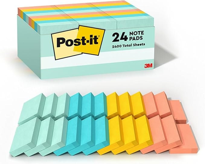 Post-it Notes Beachside Café Collection