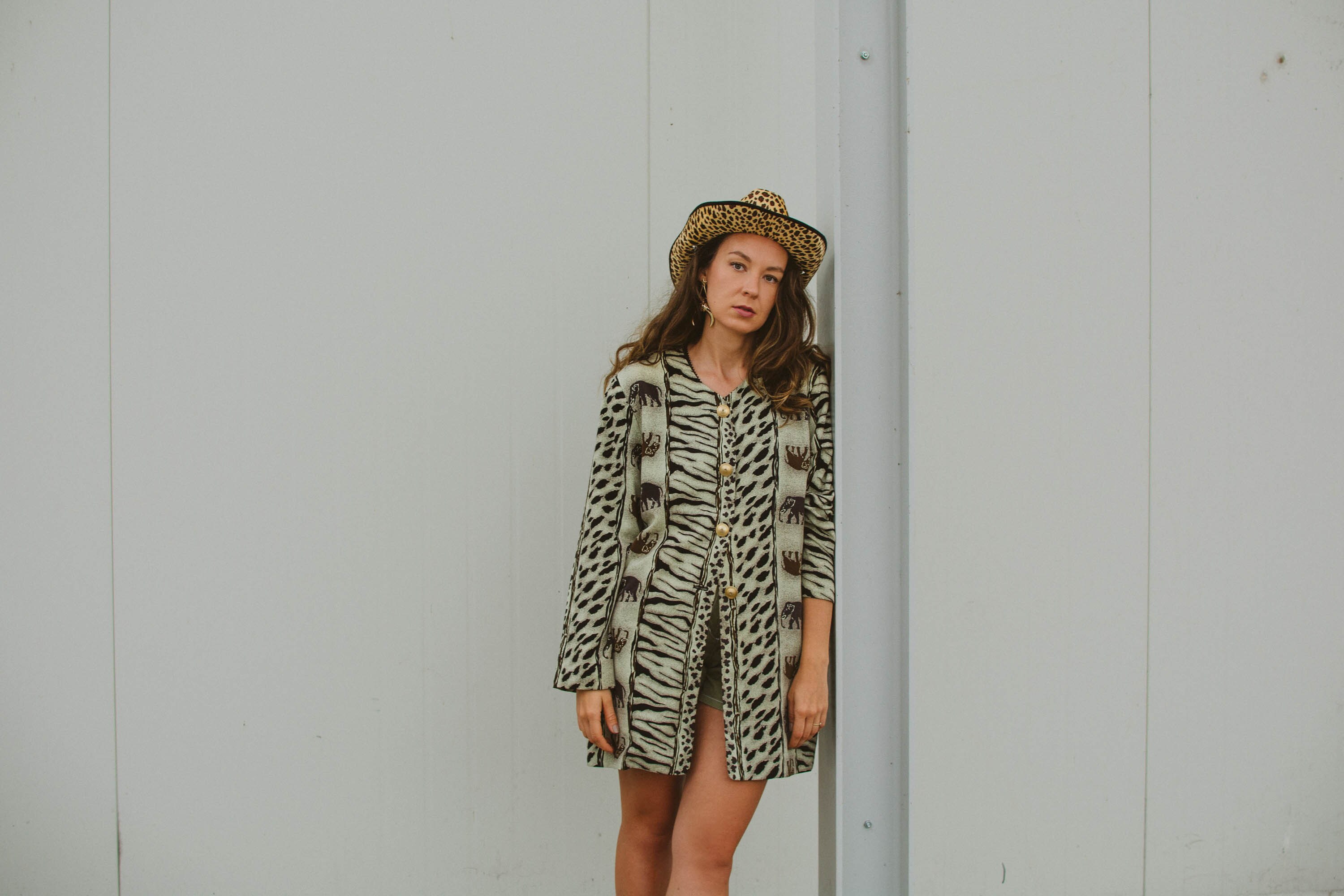 silk vintage blazer