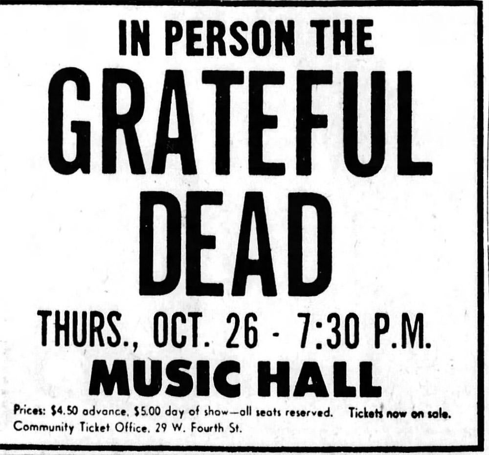 <<< PRESS LINK FOR AUDIO/VIDEO >>> FatManRocks.com #gratefuldead #jerrygarcia #bobweir #phillesh #billkrutzman #mickeyhart #brentmydland #vincewelnick #deadandcompany #johnmayer #PigPen #BruceHornsby #RonMcKeran #MelvinSeals