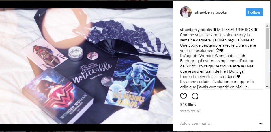 Customers share their photos on social media