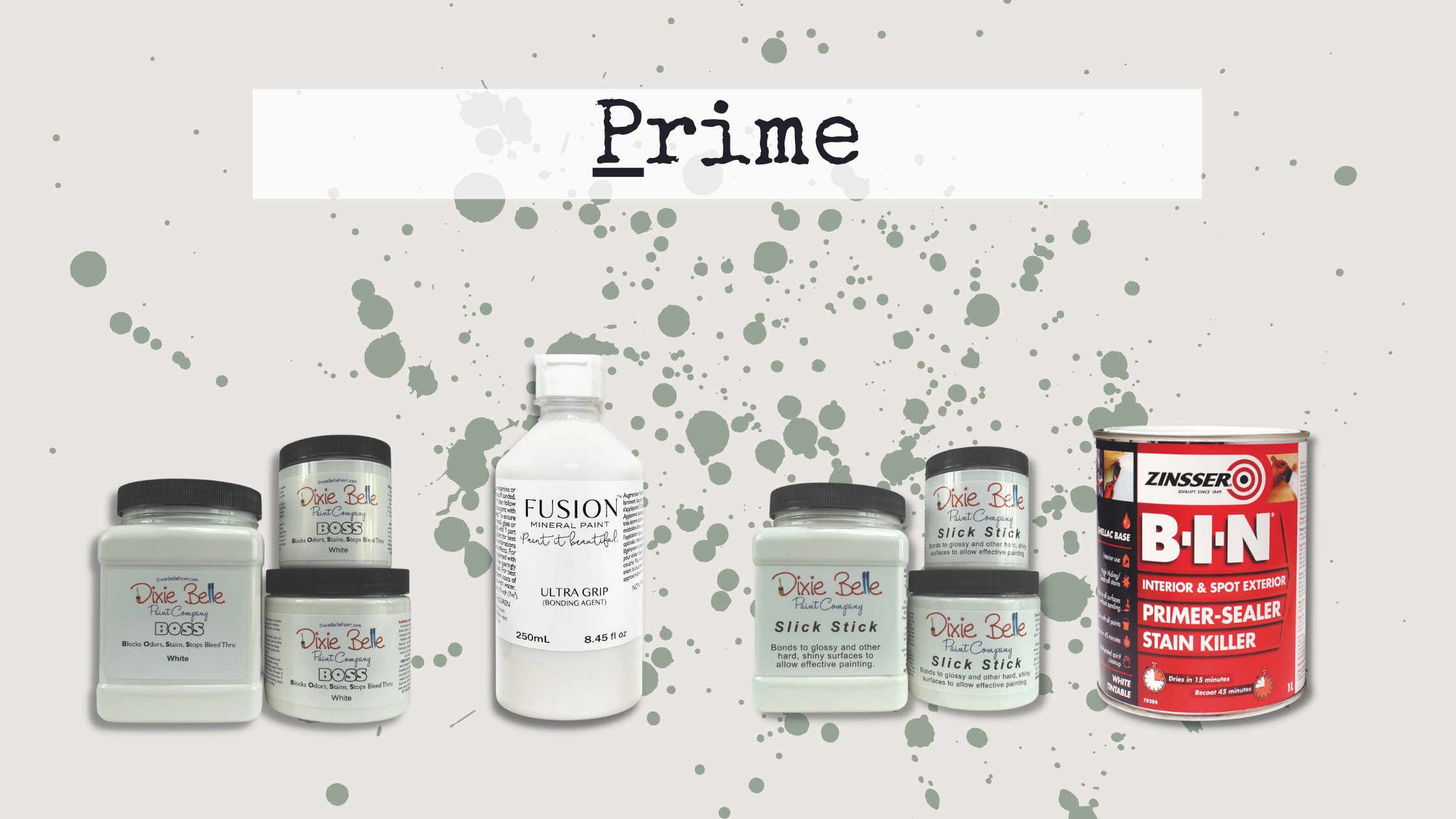 Primers for furniture