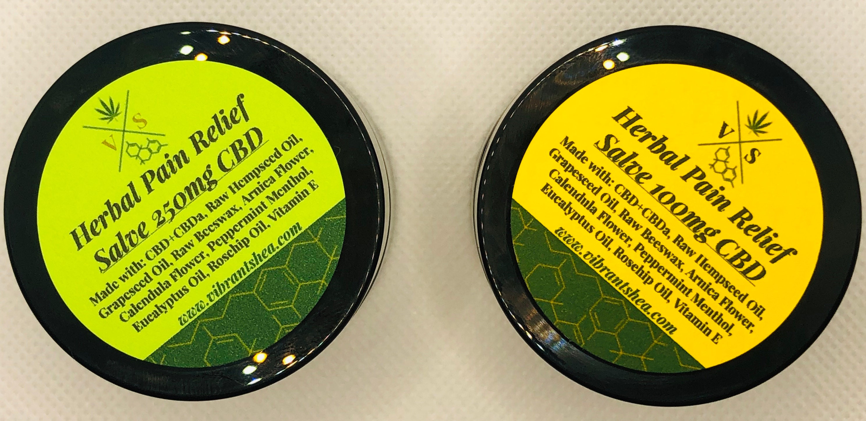 vibrant shea co. pain relief salve