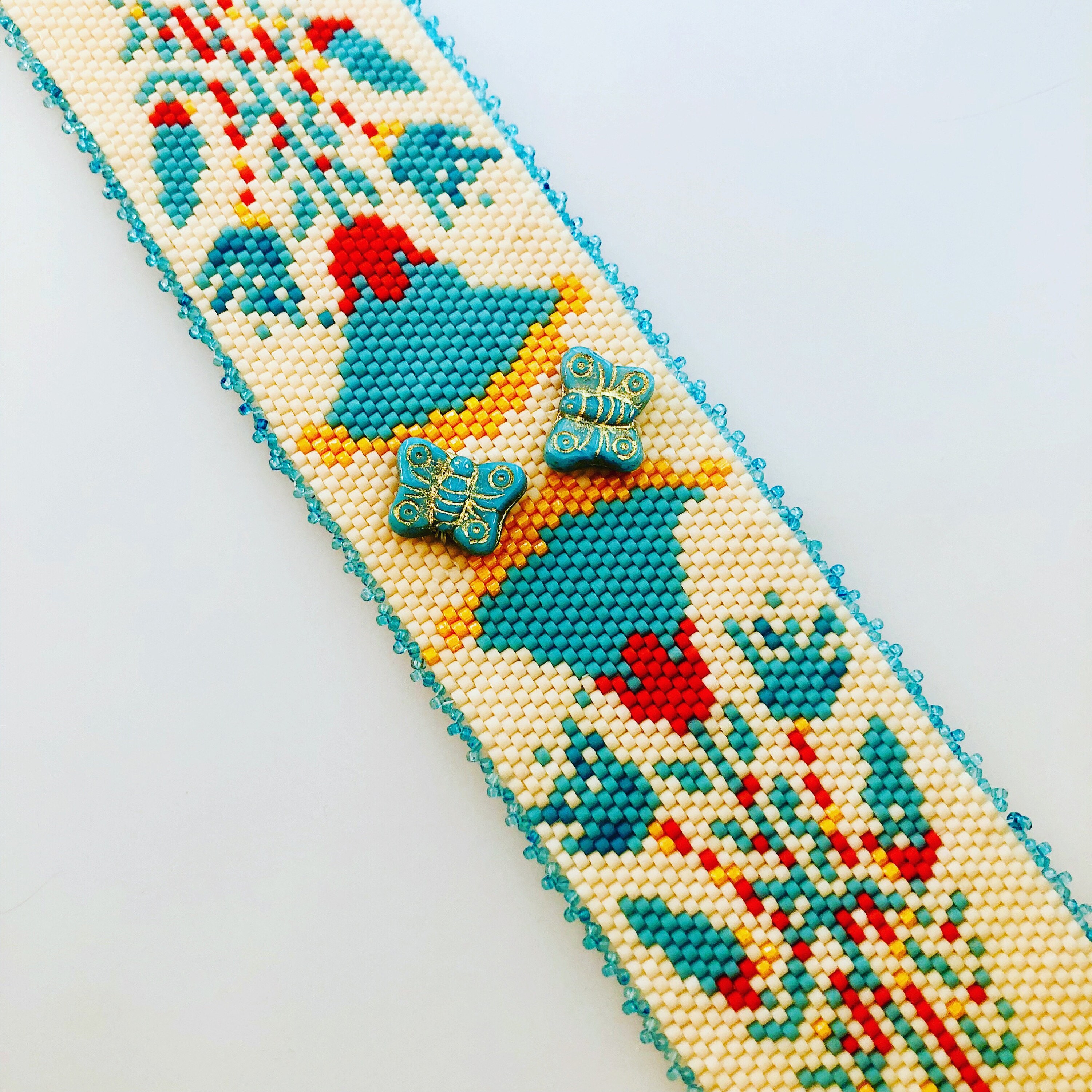 DFJ Work in Progress Egyptian Lotus Bracelet
