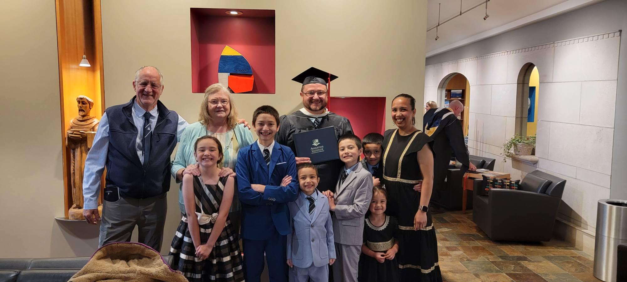 First graduating class at the St. Louis campus for the Augustine Institute