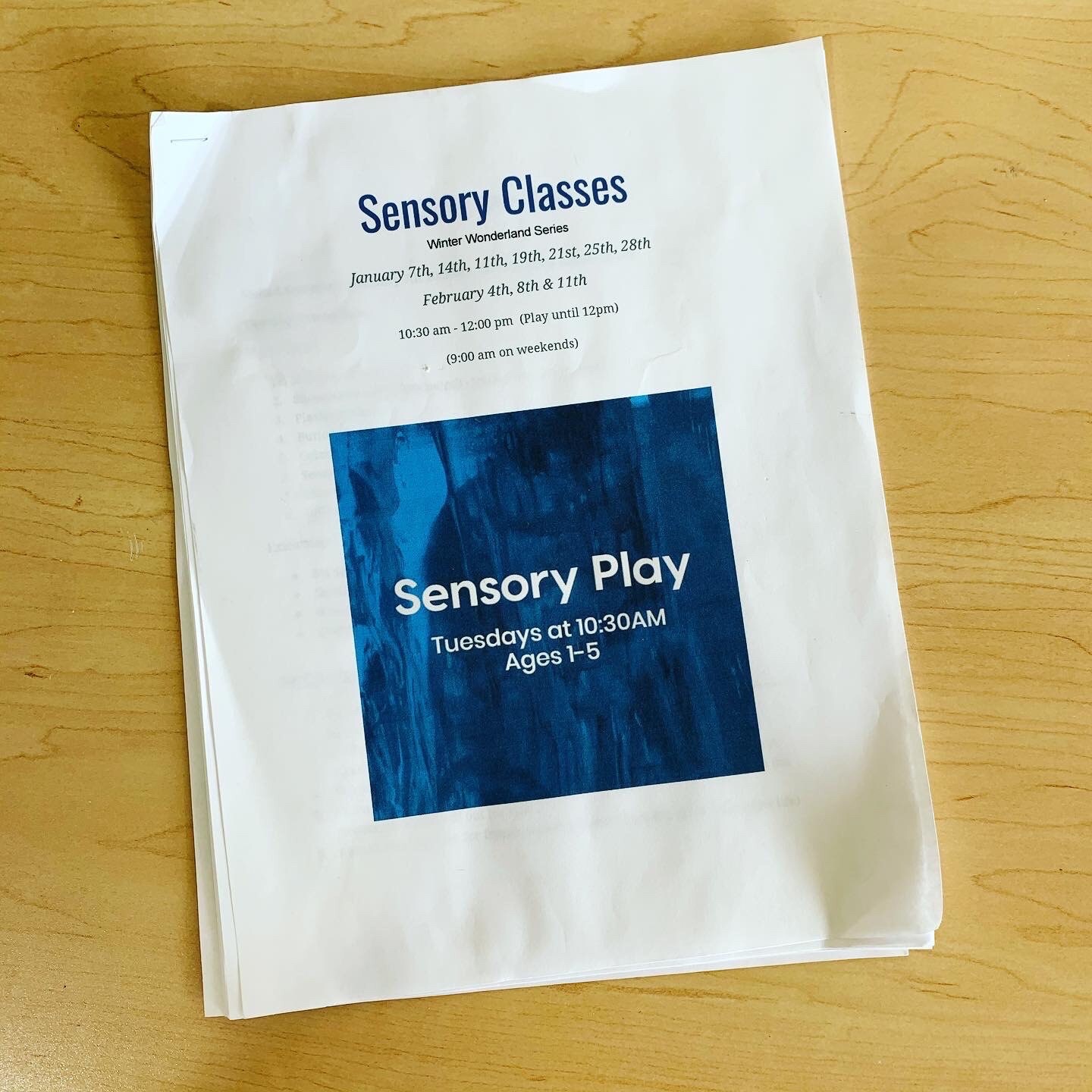 My First Syllabus directed towards Montessori Learning