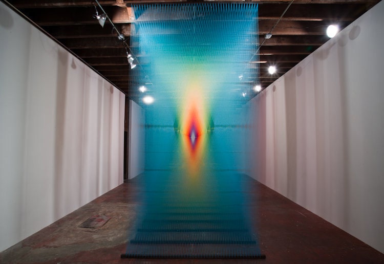 © Gabriel Dawe, Plexus no. 3, Guerillaarts, Dallas, 2010