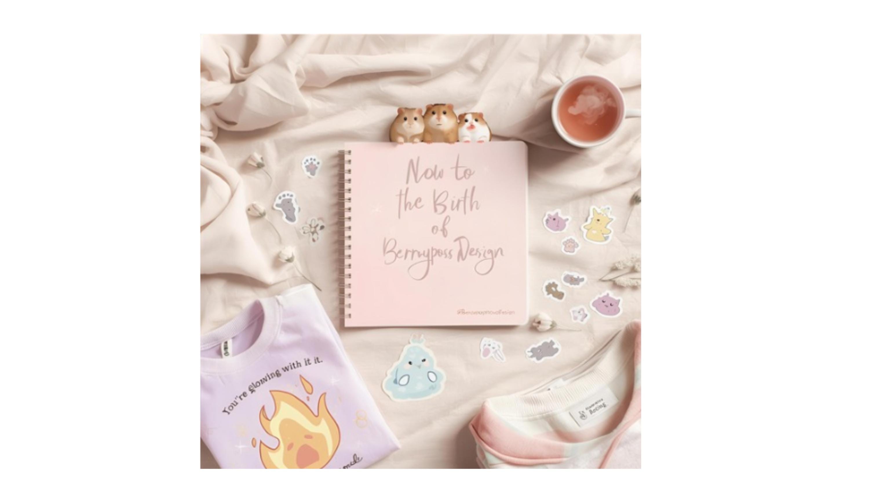 Opening of BerrypopsDesign - bringing comfort, smiles and a little personality to your daily life and home