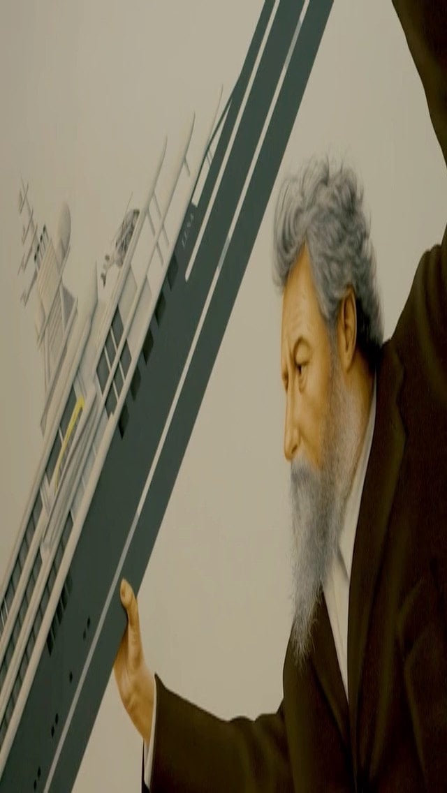 Retrato de William Morris. Exposición Arts and Crafts. Fundación Juan March. Madrid 2018.