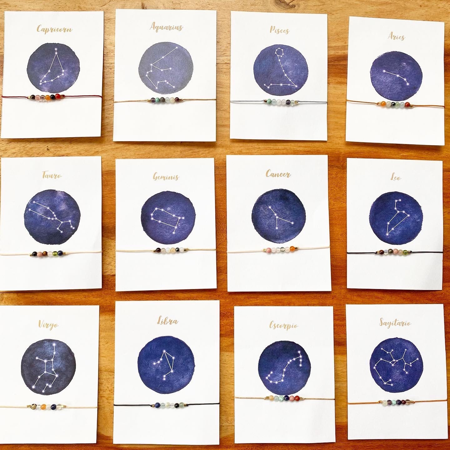 pulseras zodiaco