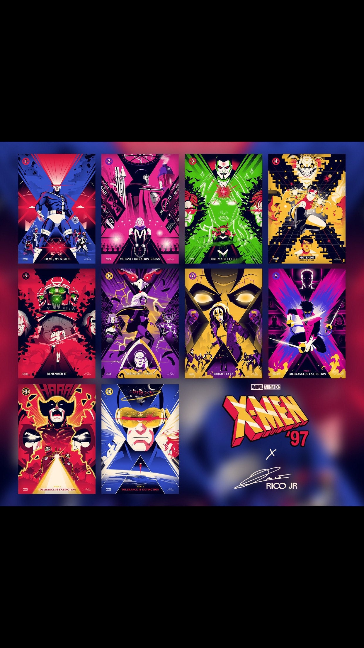 X-Men 97 Tributes from Internet❤️