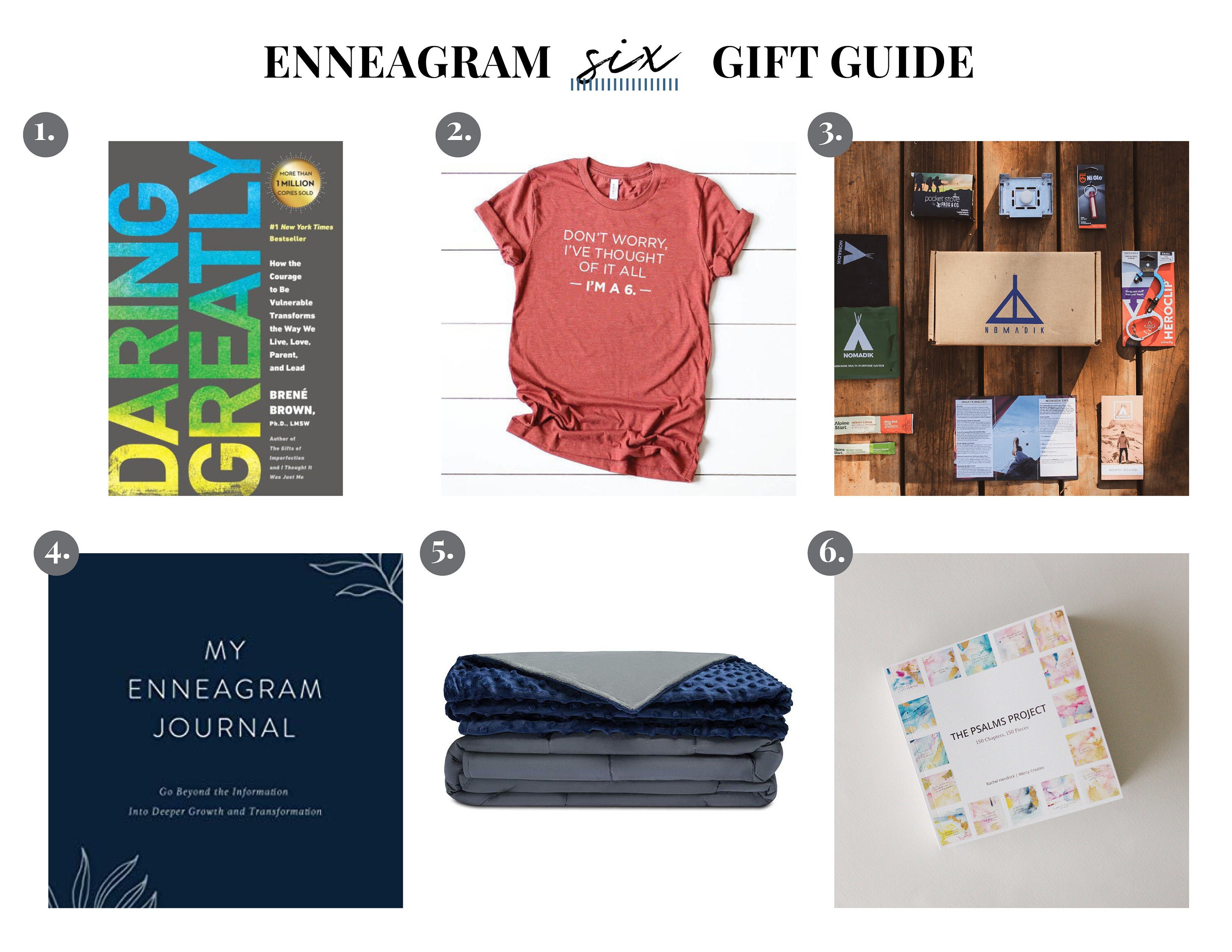 Enneagram Six Gift Guide
