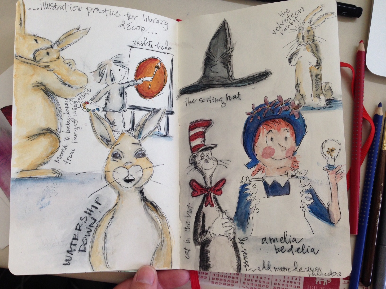 sketchbook classic childrens literature illustrations