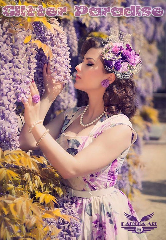 ♥ Earrings: Rose Mauve ♥ Ring: Rose Mauve   Model: Acid Doll ✴ Photo: Damona-Art