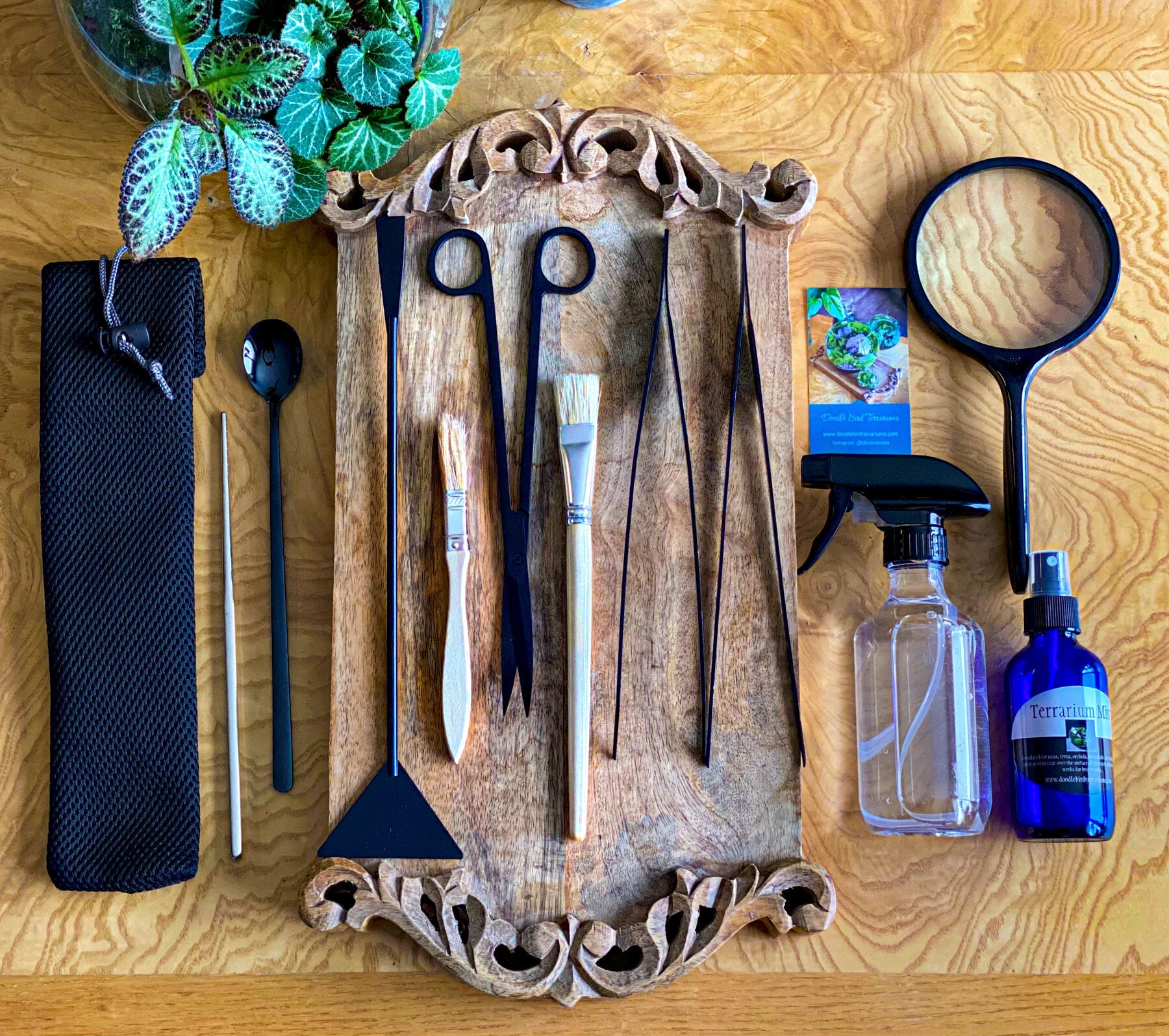 terrarium tool set