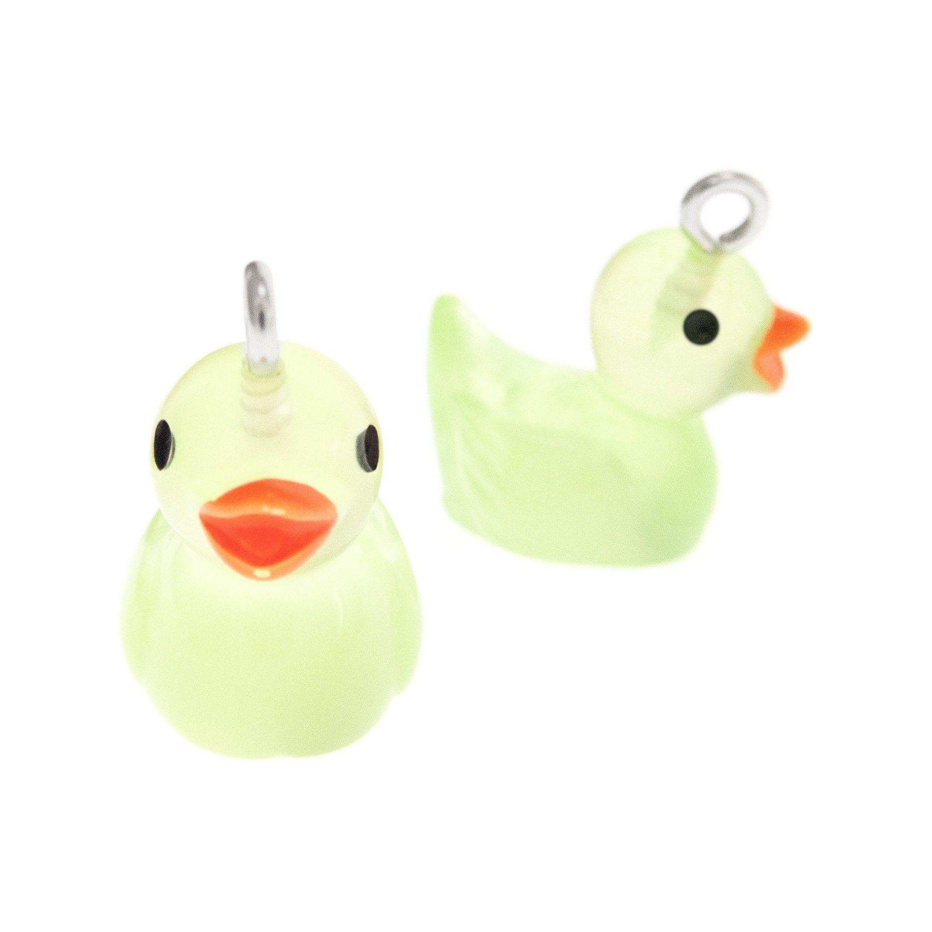 rubber duck debugging earrings dangle