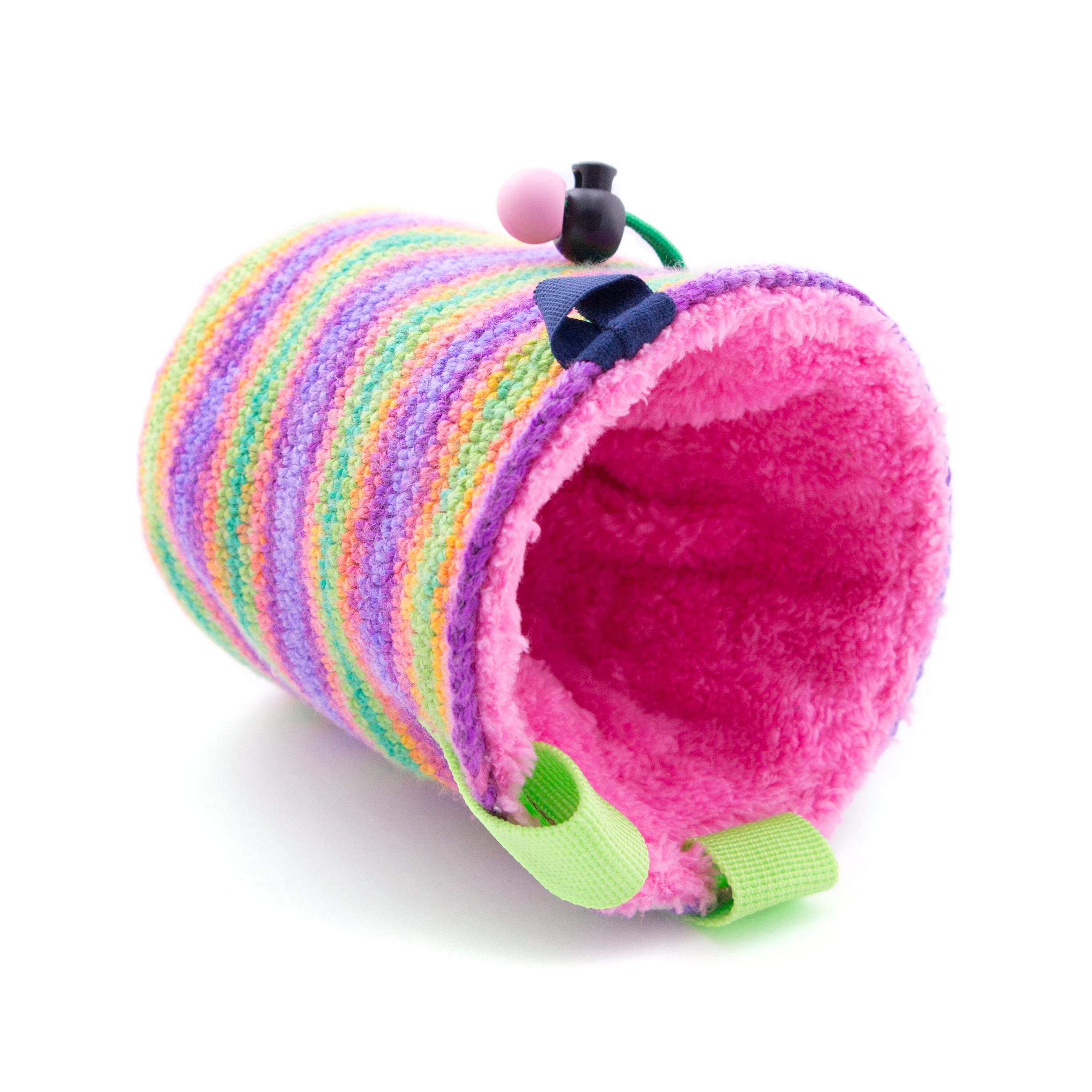 Handcrafted climbing chalk bag ideal for bouldering, sport climbing, and big wall adventures.