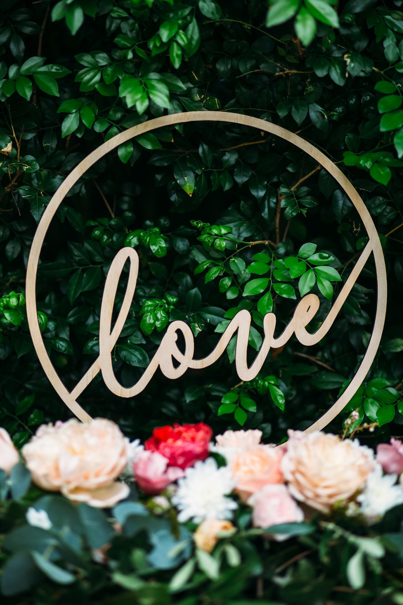Love wedding sign