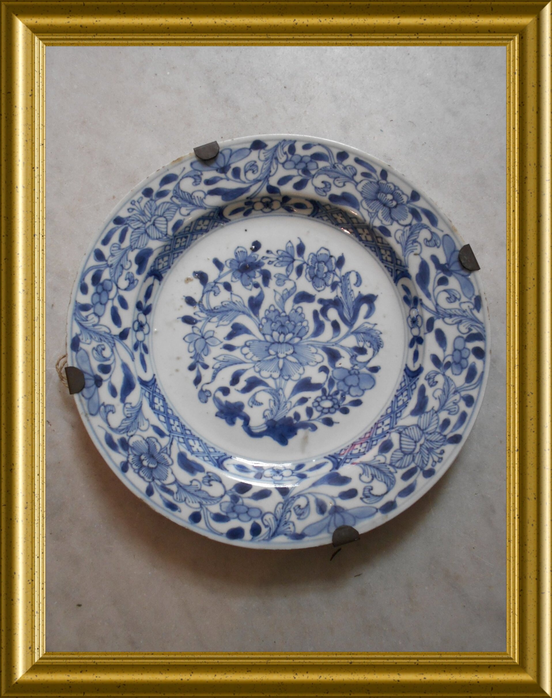 Antique Chinese porcelain plate