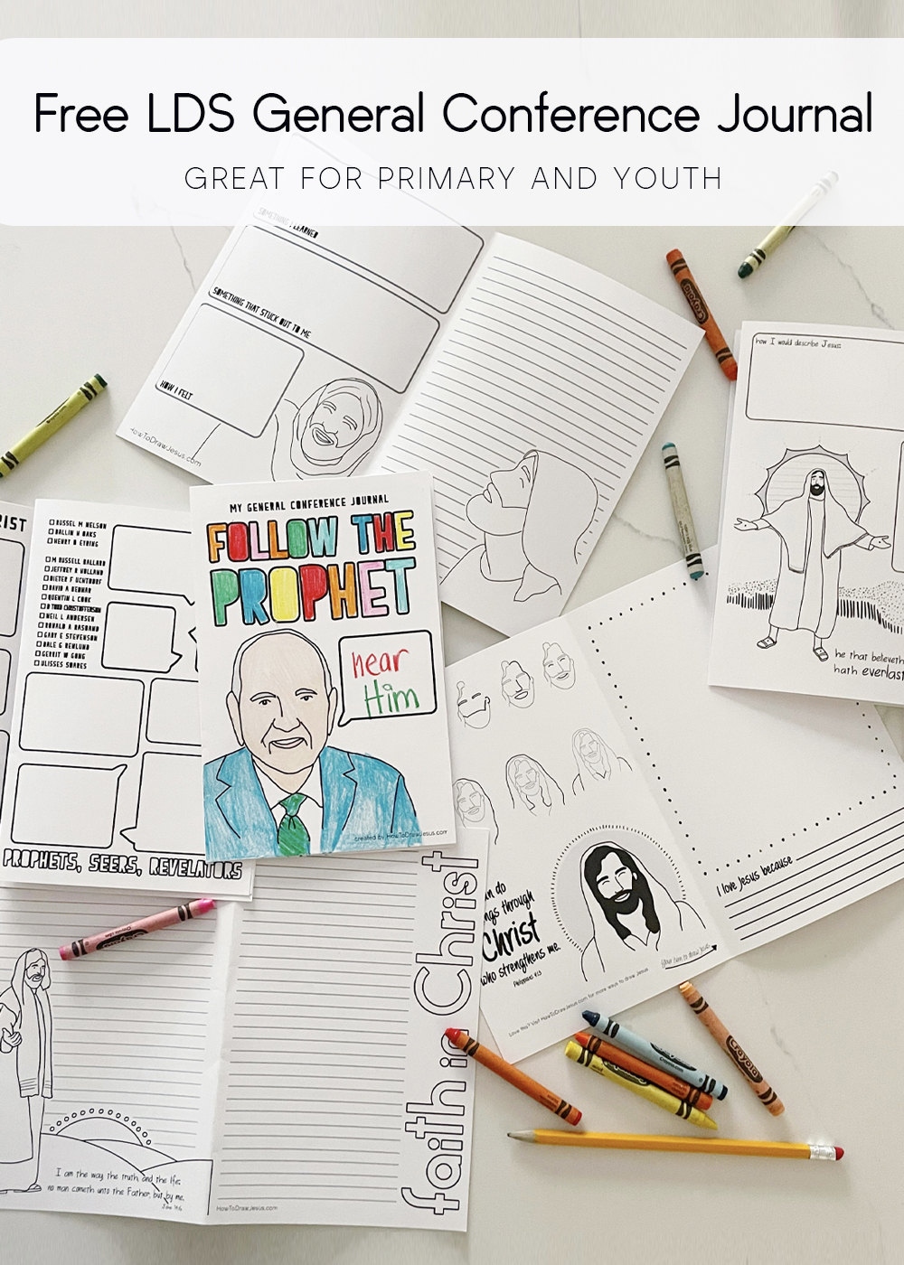 Free LDS Conference Printable Activity Packet