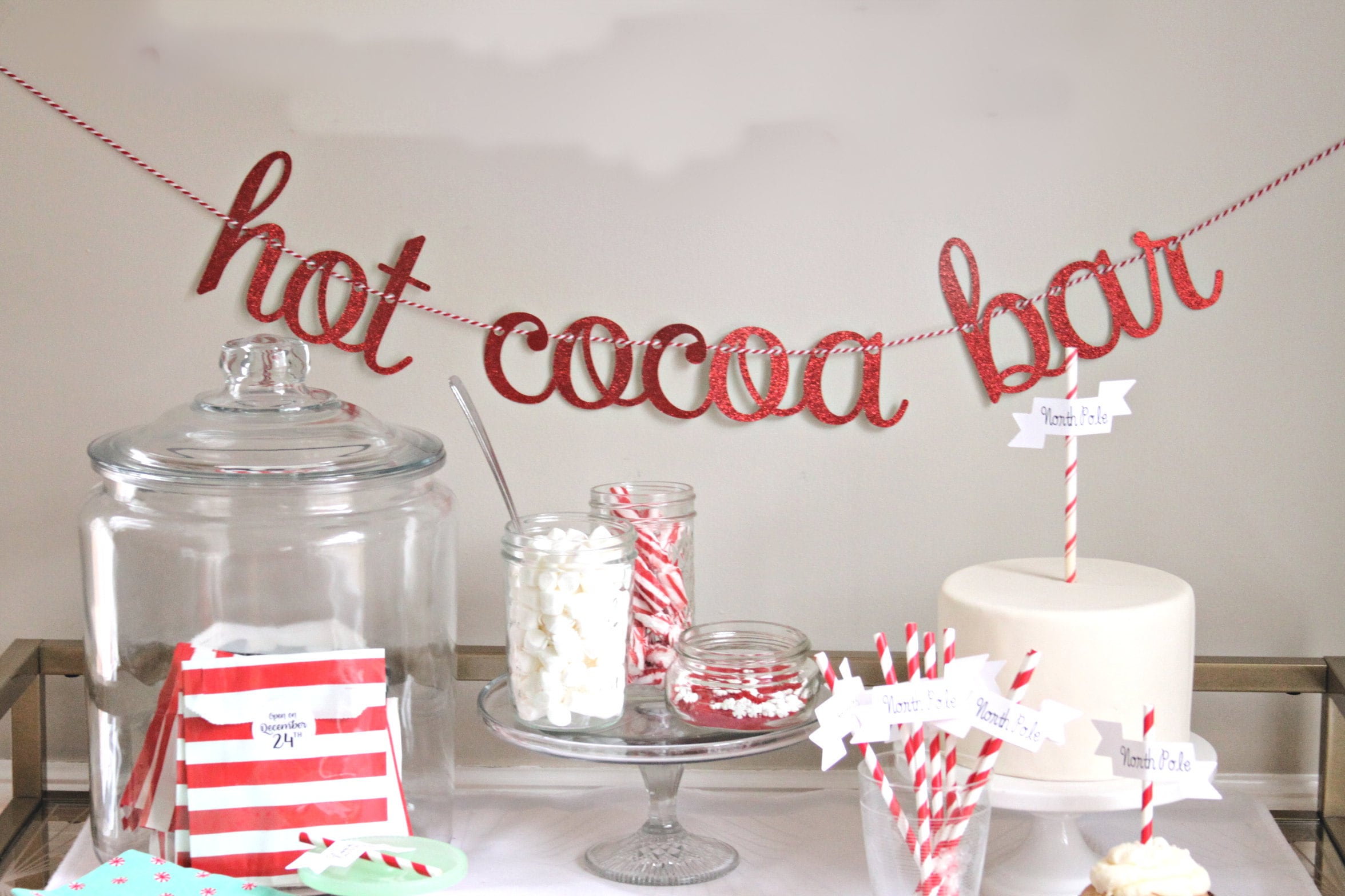 Hot Chocolate Bar Banner by Enfete