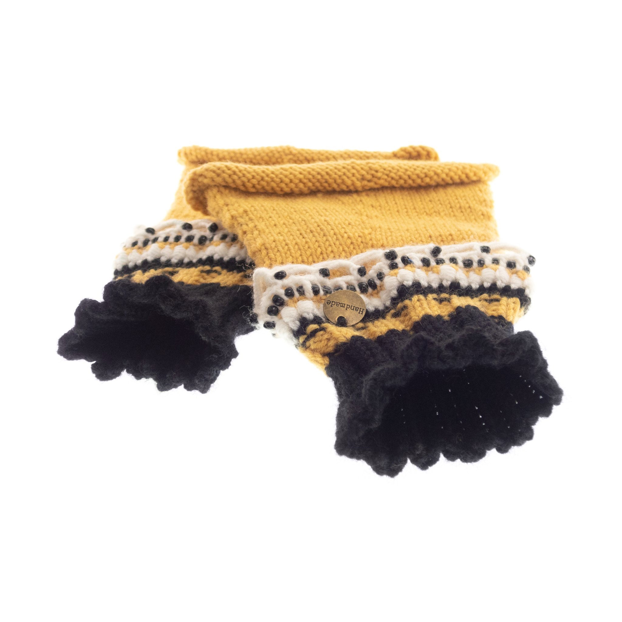 Pure Cashmere Fingerless Wrist Warmers