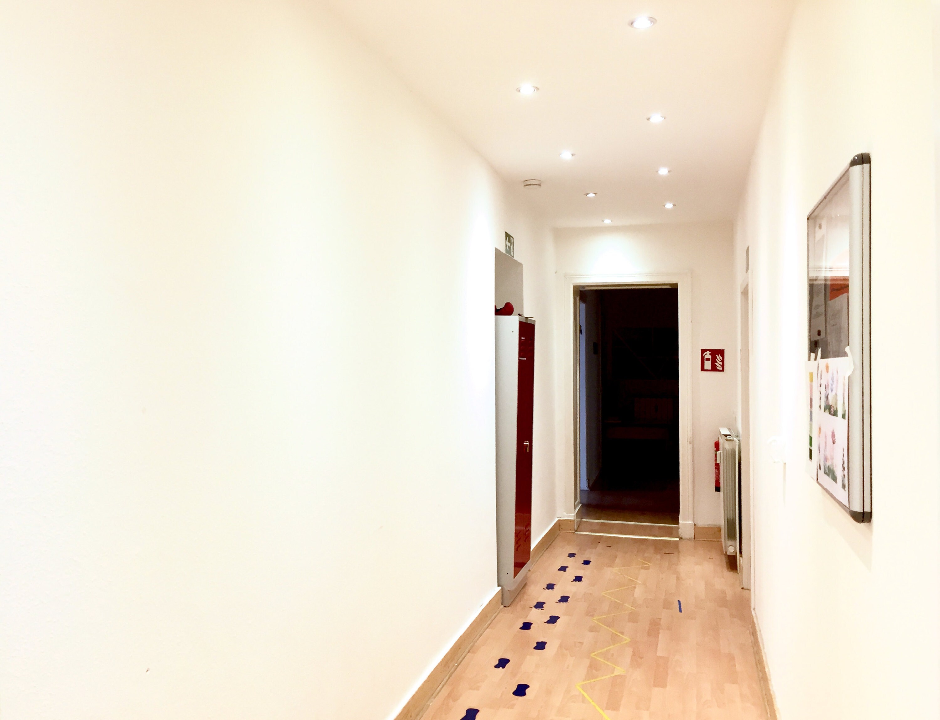 hallway at kindergarten