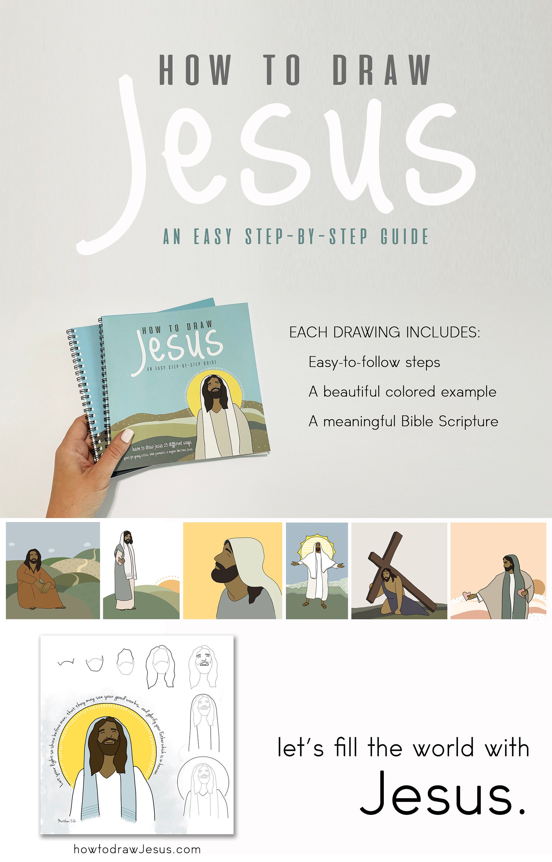 How To Draw Jesus- Best Christian Kids Book 2021