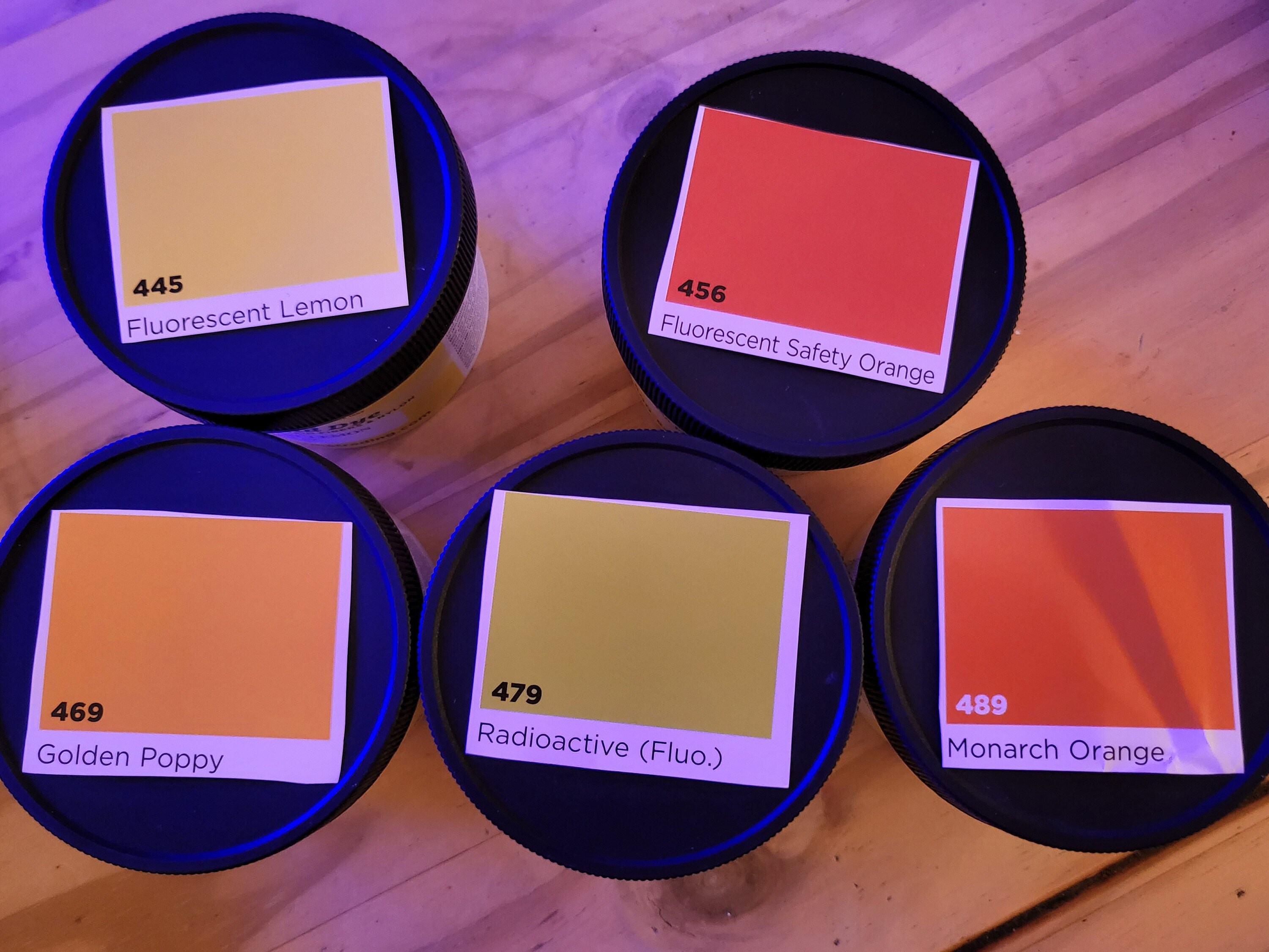 Yellows and Oranges