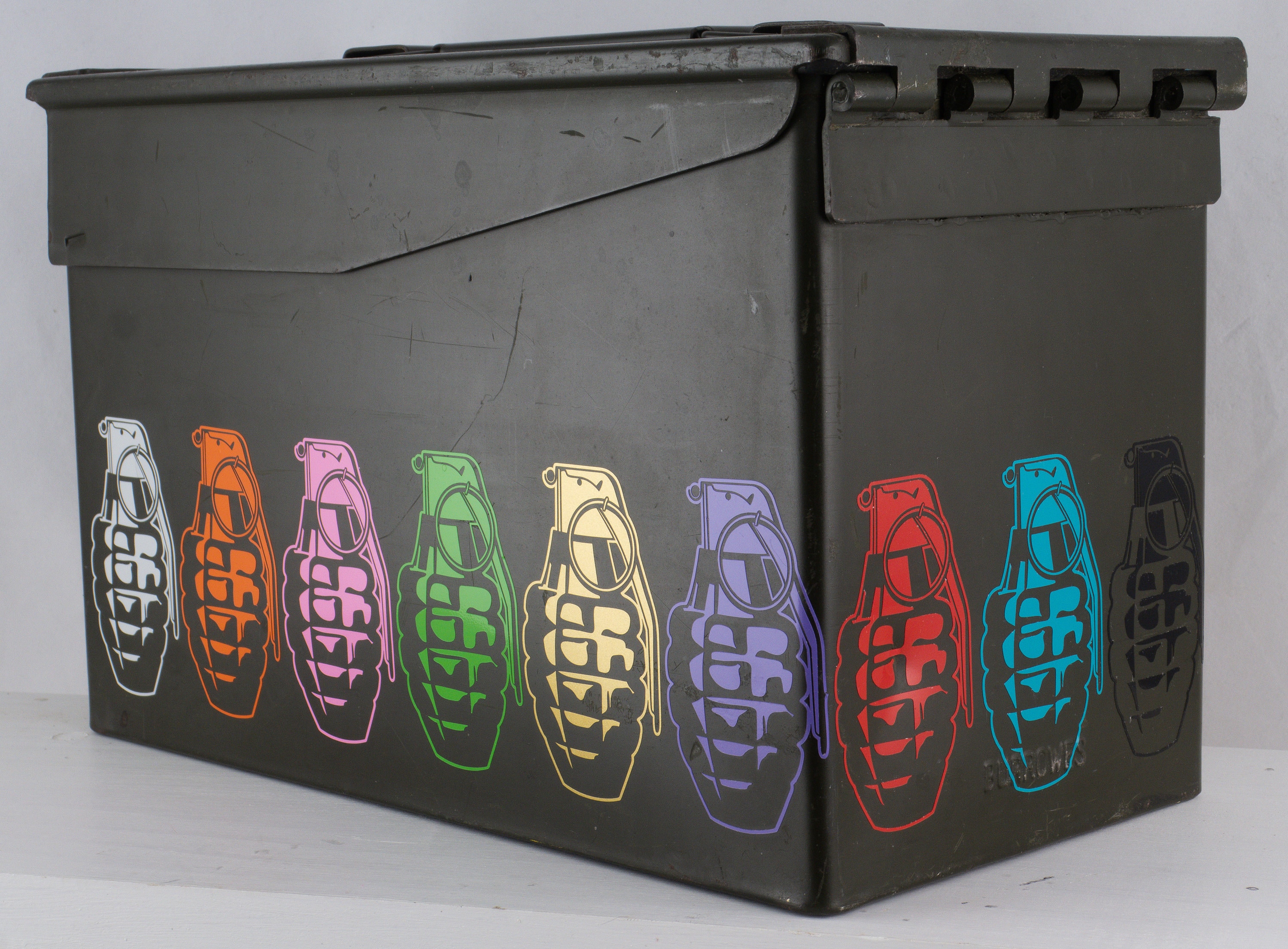 Hand Grenade Decal By Hungry Knife