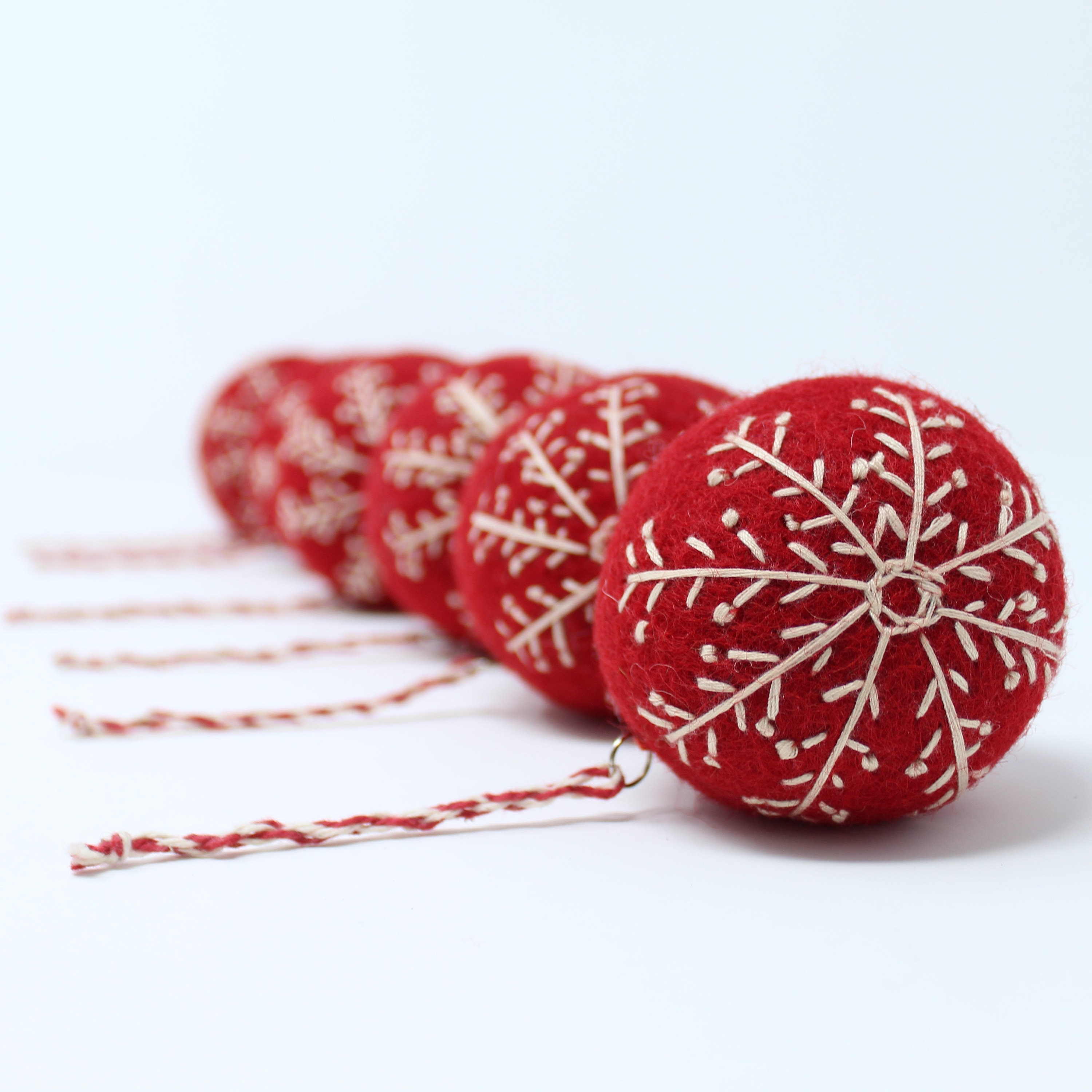 Snowflakes Christmas Ornaments