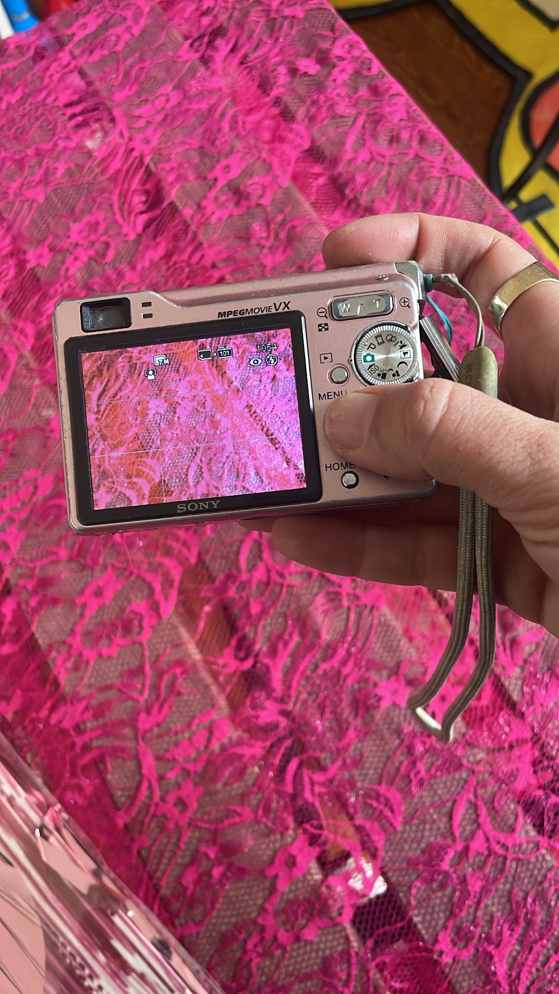 PINK PATINIA LACE